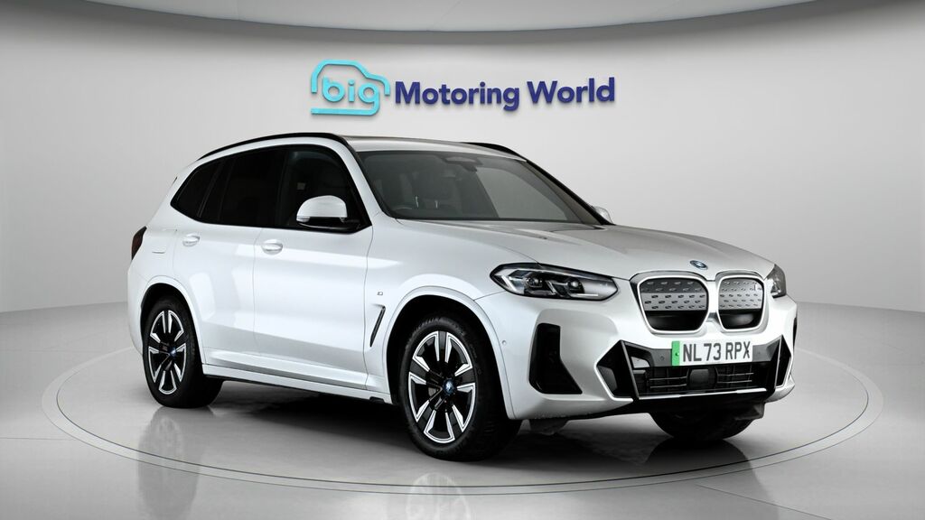 BMW iX3 M Sport White
