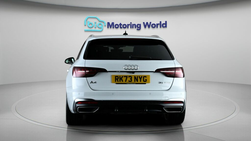 Audi A4 Avant S Line White #6