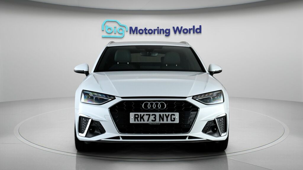 Audi A4 Avant S Line White #2