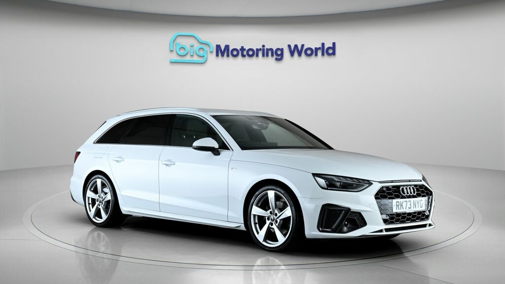 Audi A4 Avant S Line White