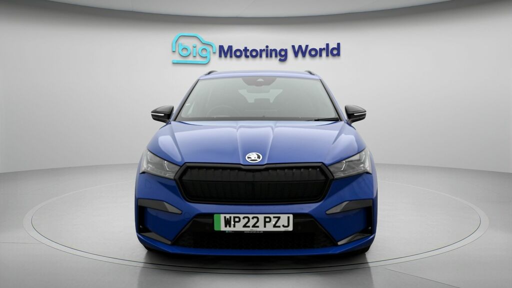 Skoda ENYAQ 80 Sportline Blue #2
