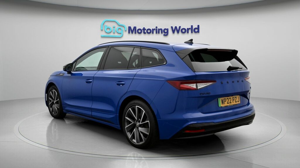 Skoda ENYAQ 80 Sportline Blue #5