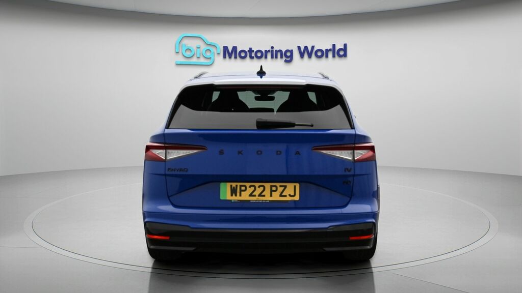 Skoda ENYAQ 80 Sportline Blue #6
