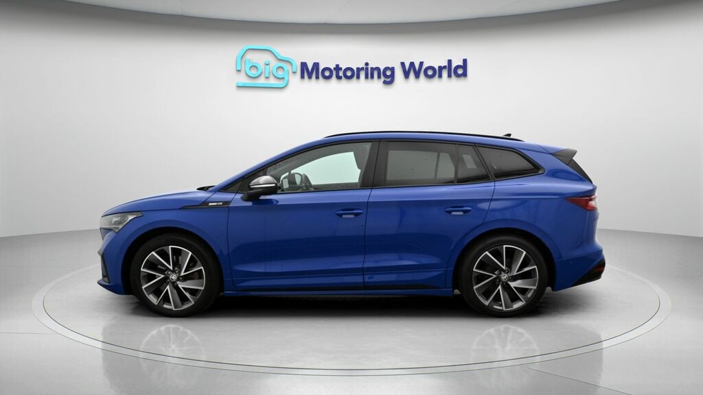 Skoda ENYAQ 80 Sportline Blue #4