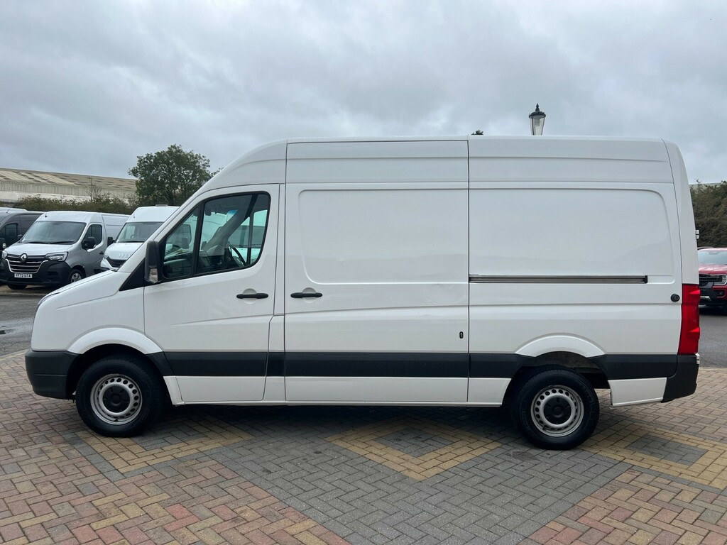 Volkswagen Crafter Cr35 Tdi 161 Mwb High Roof 23491 White #6