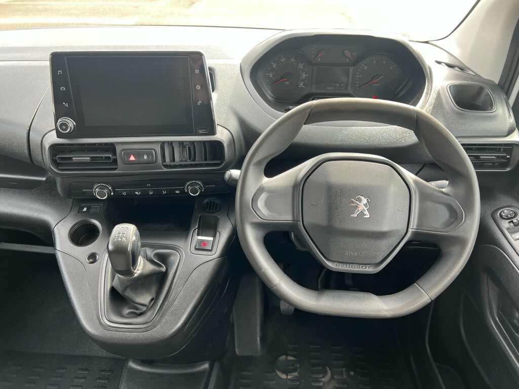 Peugeot Partner Panel Van White #12