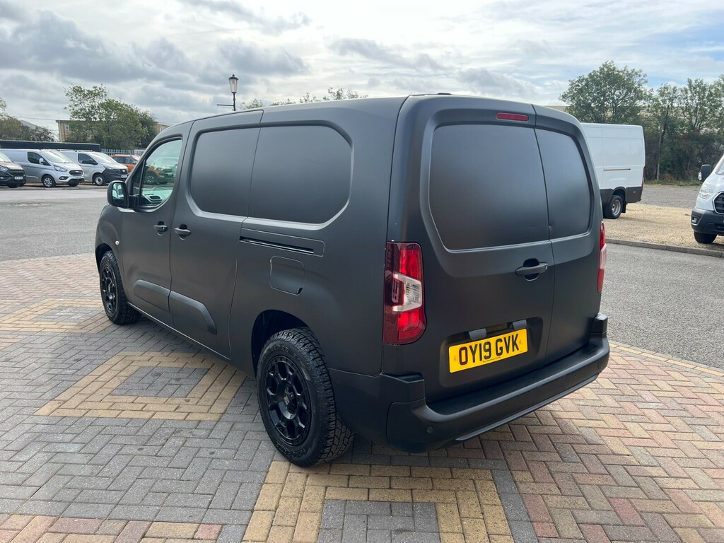 Peugeot Partner 950 Bluehdi 100 L2h1 Professional Long 6 Seat Crew Black #5