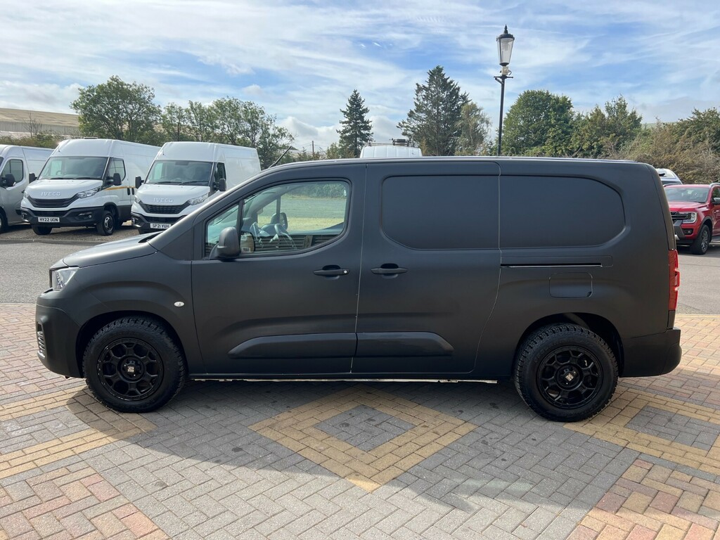 Peugeot Partner 950 Bluehdi 100 L2h1 Professional Long 6 Seat Crew Black #6