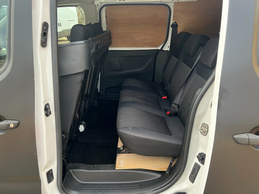 Peugeot Partner Panel Van White #33