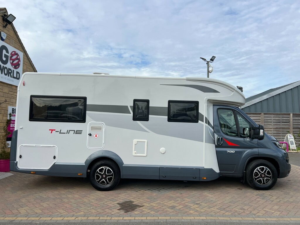 Fiat Ducato Roller Team T-line 700 4 Berth White #2