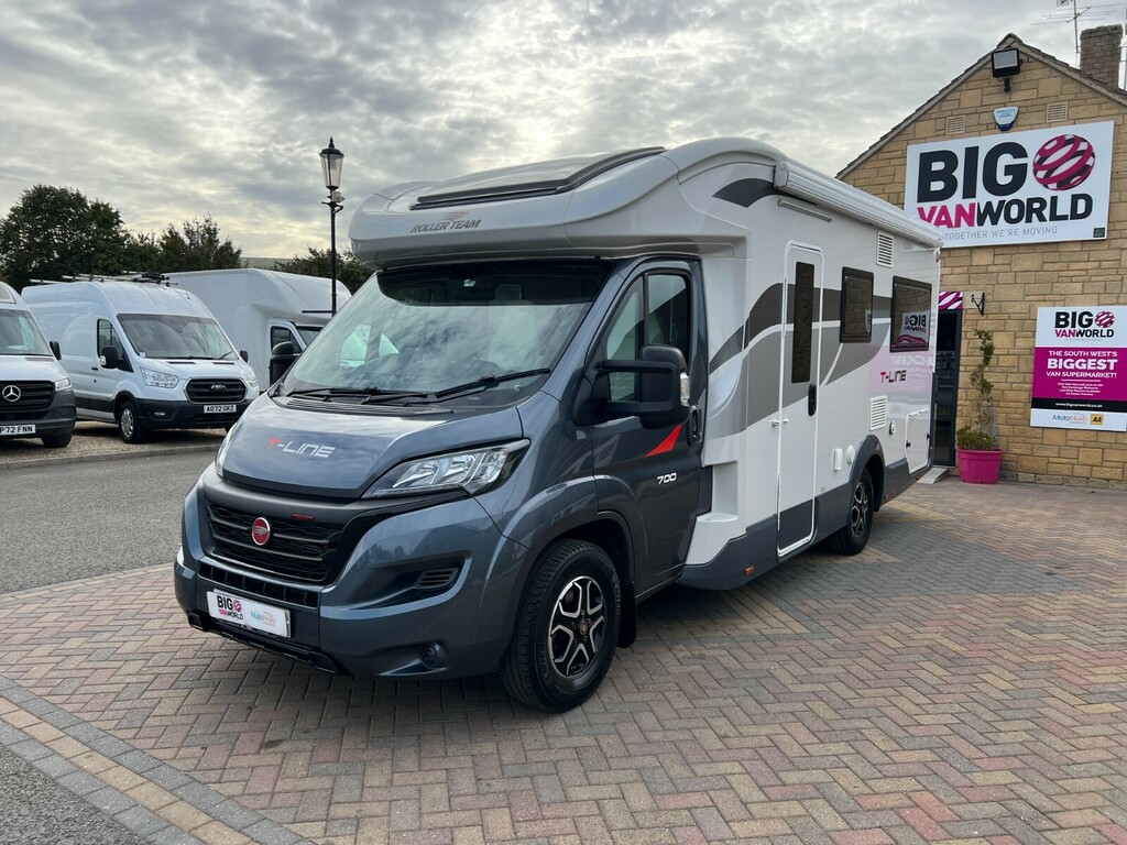 Fiat Ducato Roller Team T-line 700 4 Berth White #6