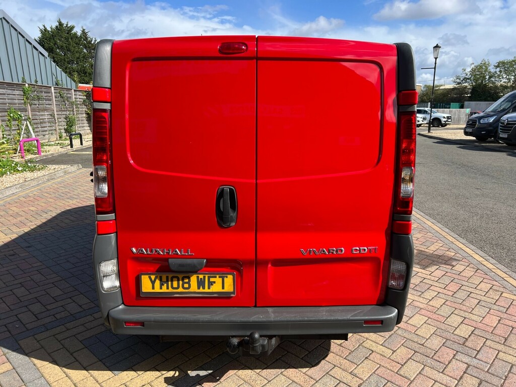 Vauxhall Vivaro 2900 Cdti 115 Swb Low Roof 23524 Red #4