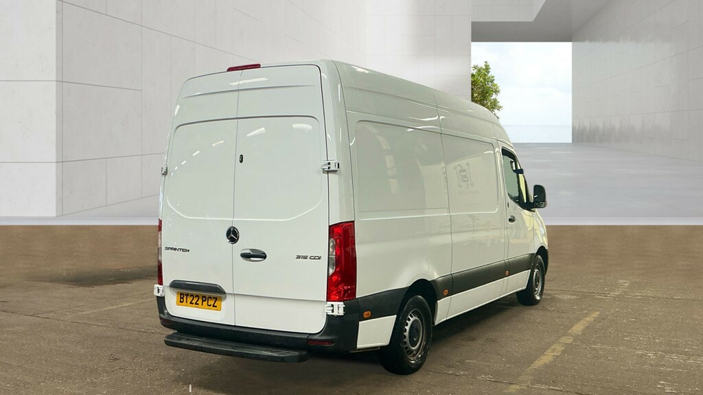 Mercedes-Benz Sprinter 315 Cdi 150 L2h2 Progressive Mwb High Roof Rwd White #3