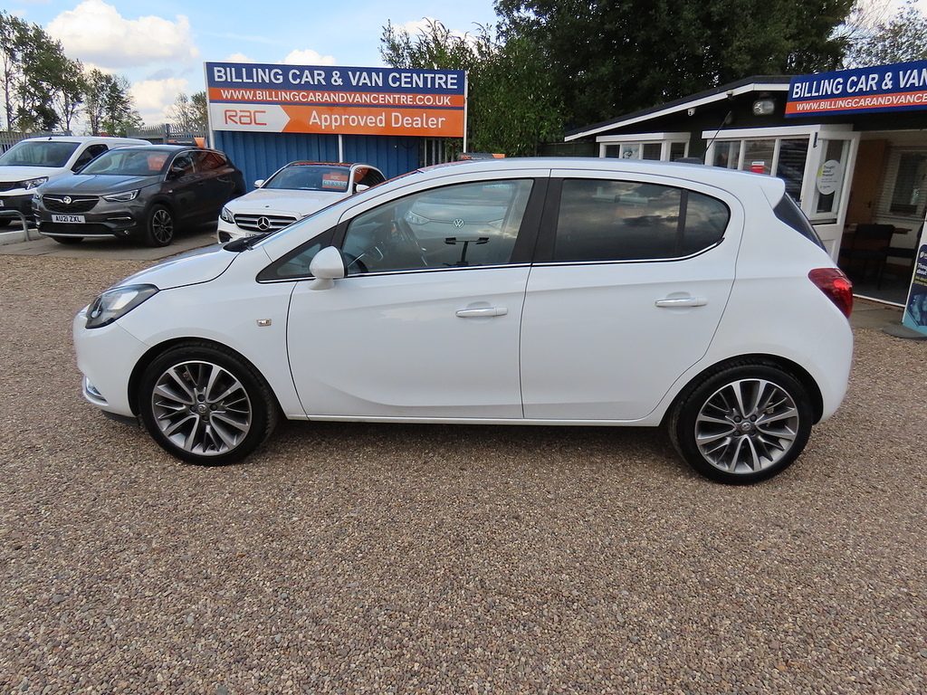 Vauxhall Corsa 1.4I Ecoflex Diamond Hatchback E HF67XJT White #6