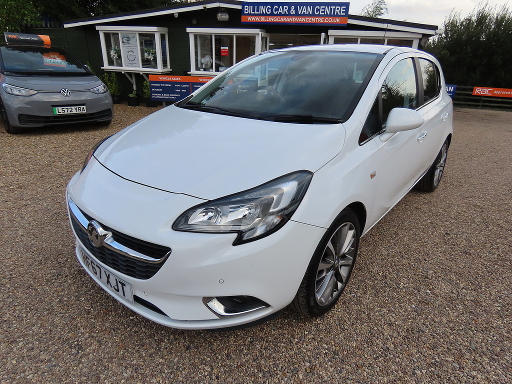 Vauxhall Corsa 1.4I Ecoflex Diamond Hatchback E HF67XJT White #2