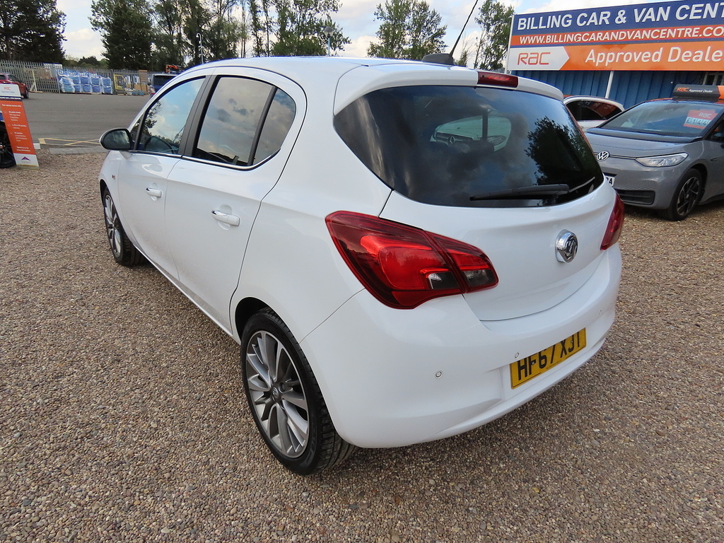 Vauxhall Corsa 1.4I Ecoflex Diamond Hatchback E HF67XJT White #3