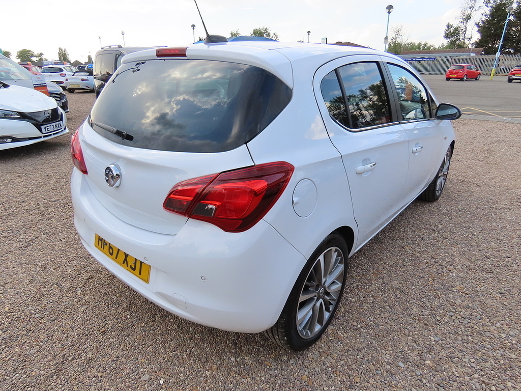 Vauxhall Corsa 1.4I Ecoflex Diamond Hatchback E HF67XJT White #4