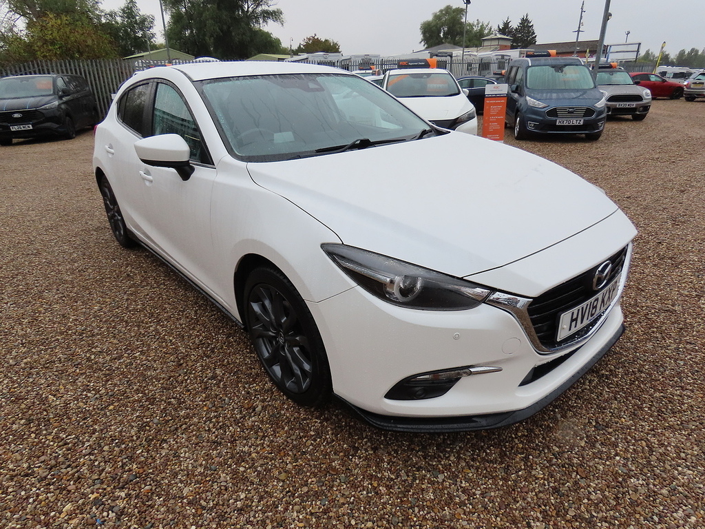 Mazda 3 2.0 Skyactiv-g Sport Nav Hatchback Manu White