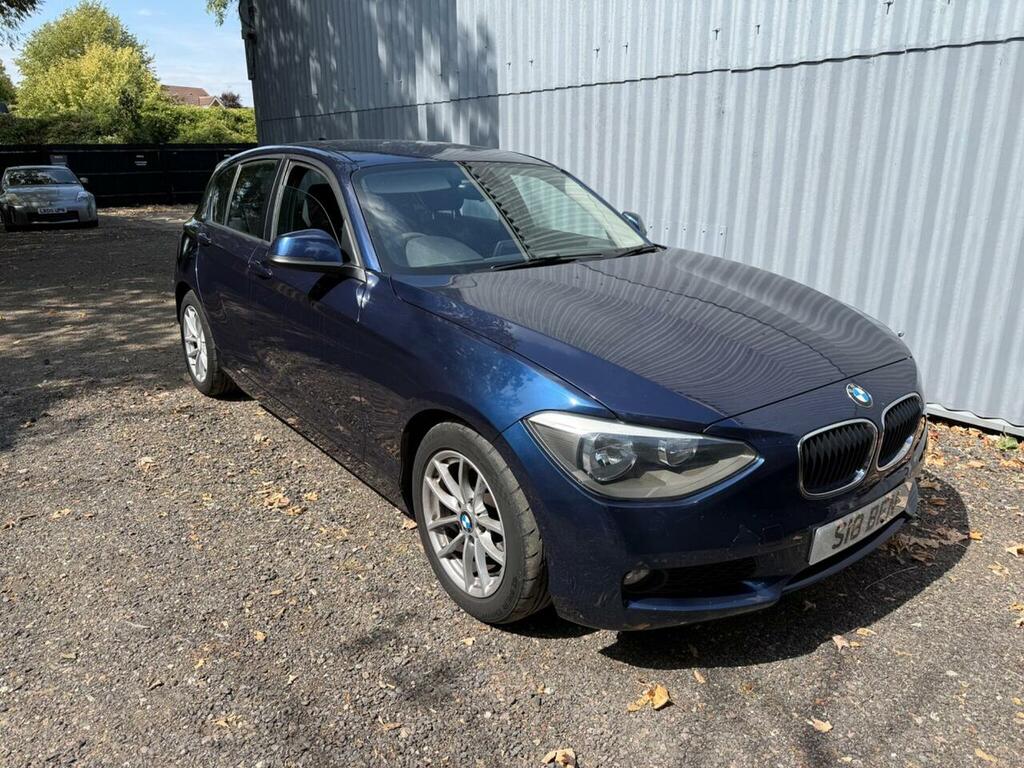 BMW 1 Series Efficientdynamics Blue