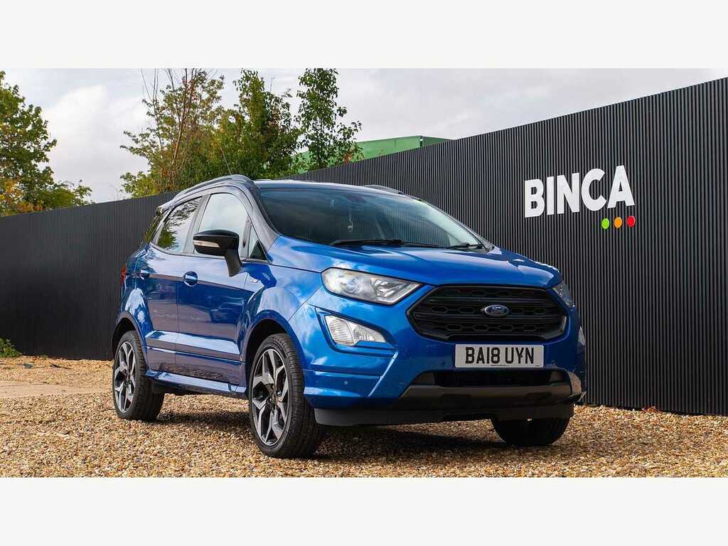 Ford Ecosport St-line Blue