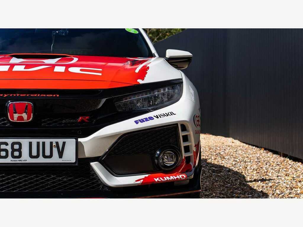 Honda Civic Type R Gt White #2