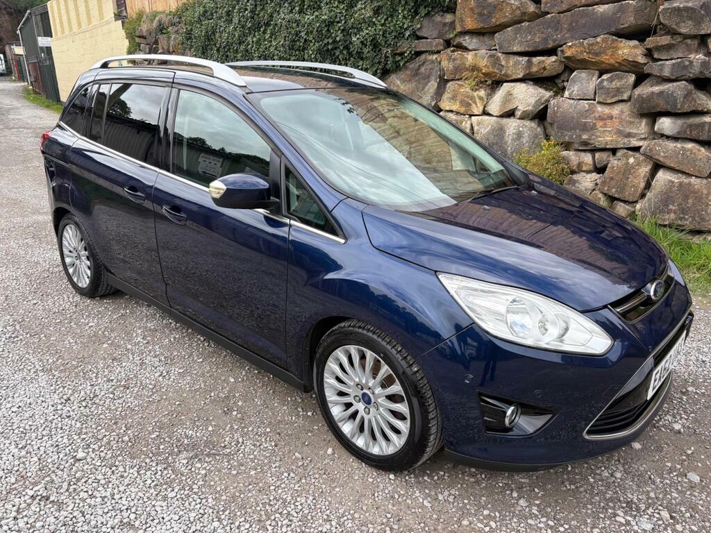 Ford Grand C-Max 1.6T Ecoboost Titanium Euro 5 Blue