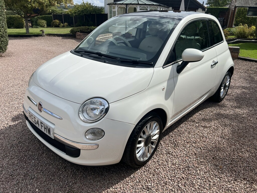 Fiat 500 1.2 500 1.2 69Hp Lounge 2014 White #3
