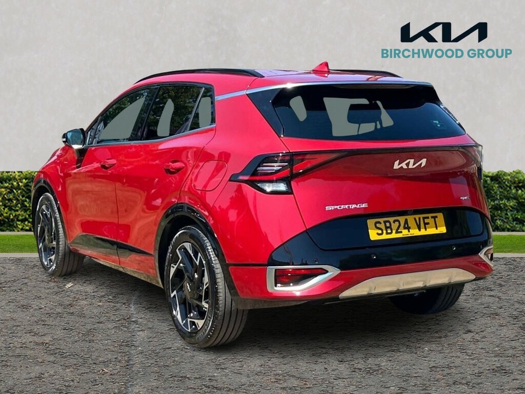 Kia Sportage 1.6T Gdi 157 48V Isg Gt-line Red #5