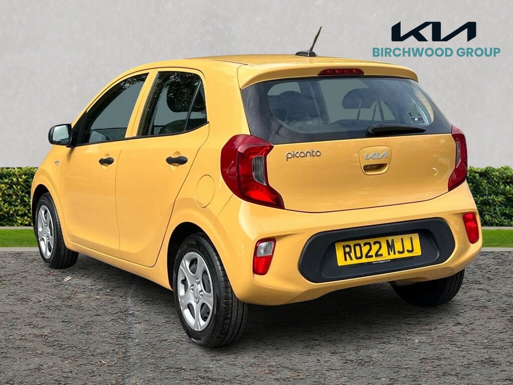 Kia Picanto 1.0 1 4 Seats RO22MJJ Yellow #5