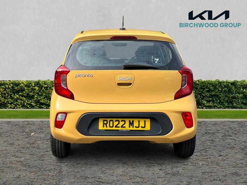 Kia Picanto 1.0 1 4 Seats RO22MJJ Yellow #4