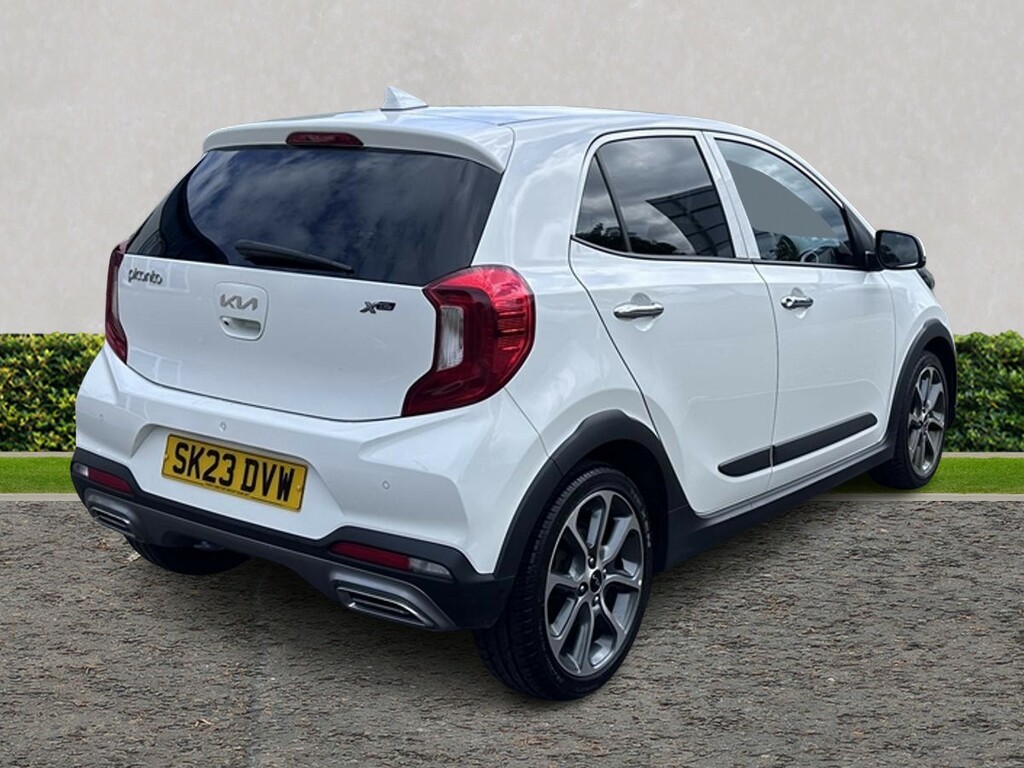 Kia Picanto 1.0 X-line S SK23DVW White #3