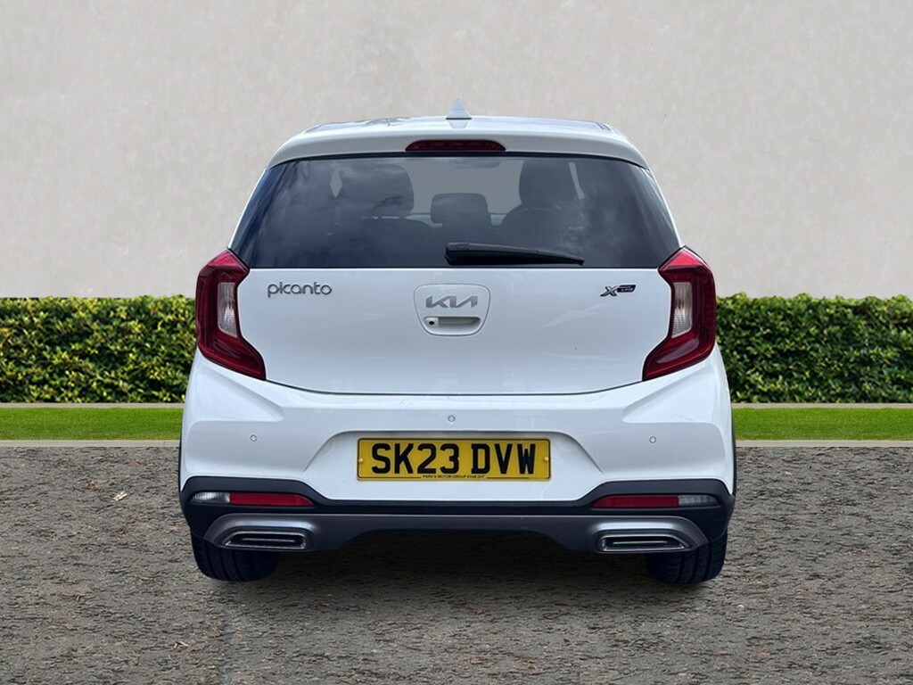 Kia Picanto 1.0 X-line S SK23DVW White #4