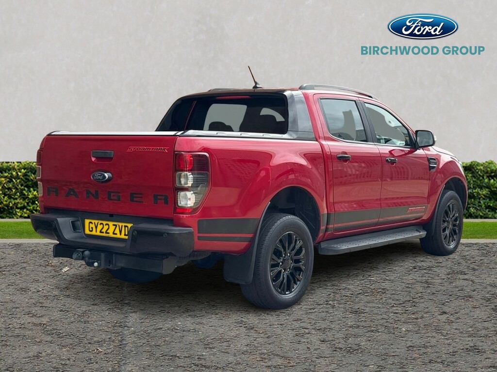 Ford Ranger Pick Up Double Cab Stormtrak 2.0 Ecoblue 213 GY22ZVD Red #3