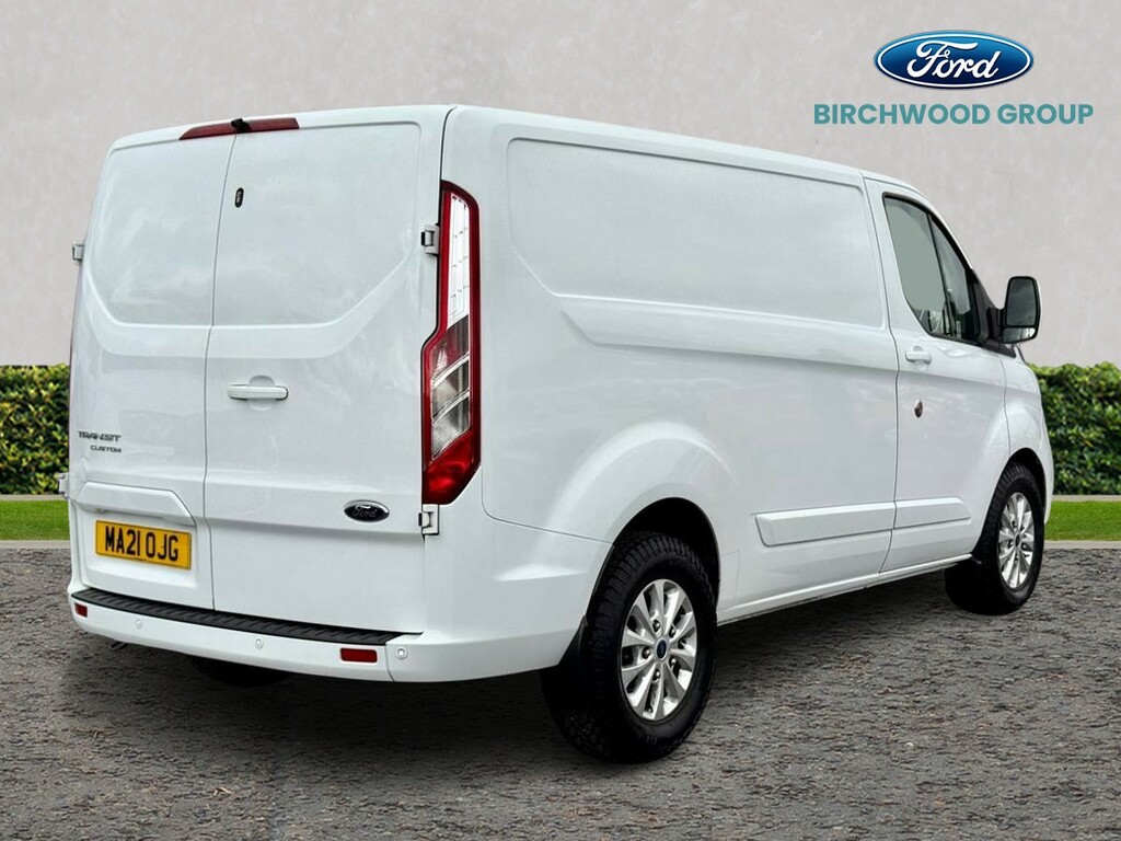 Ford Transit Custom 2.0 Ecoblue 130Ps Low Roof Limited Van MA21OJG White #3