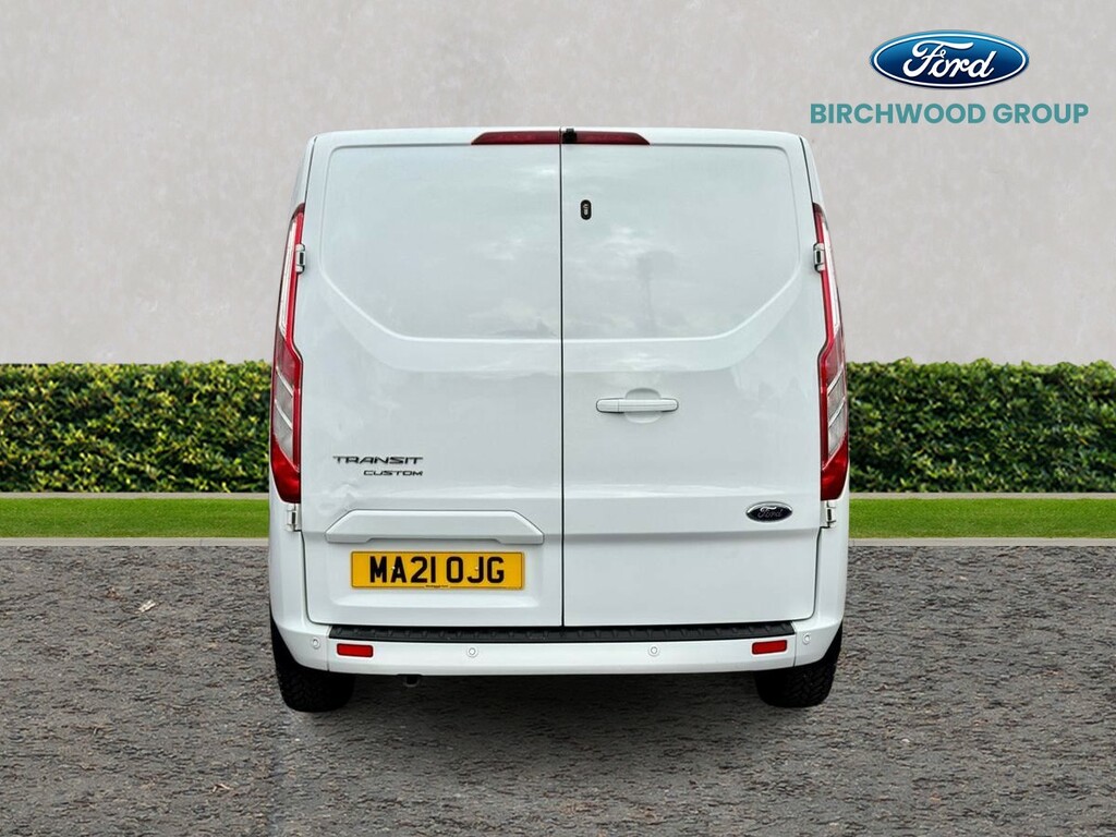 Ford Transit Custom 2.0 Ecoblue 130Ps Low Roof Limited Van MA21OJG White #4