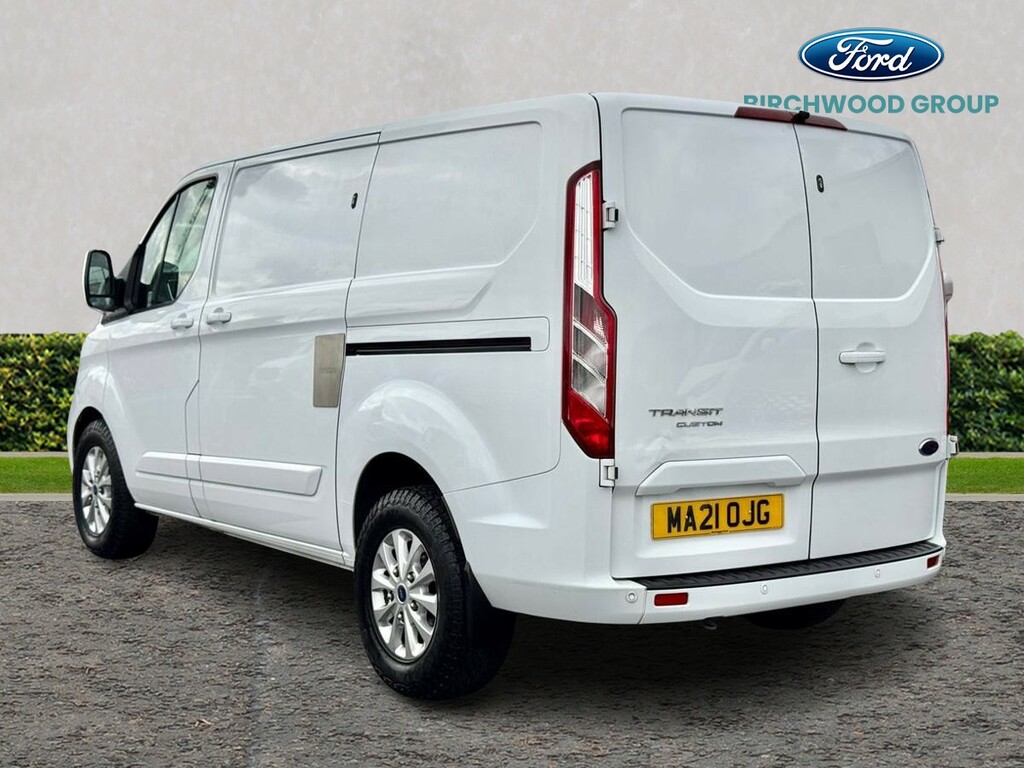 Ford Transit Custom 2.0 Ecoblue 130Ps Low Roof Limited Van MA21OJG White #5