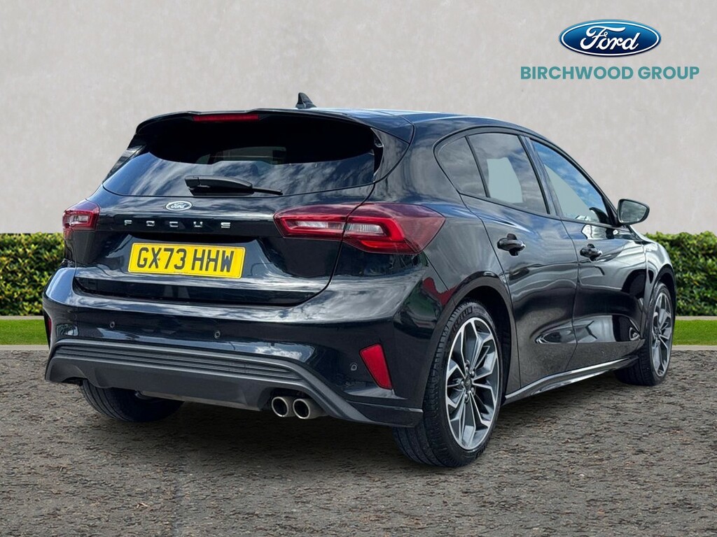 Ford Focus 1.0 Ecoboost St-line X GX73HHW Black #3