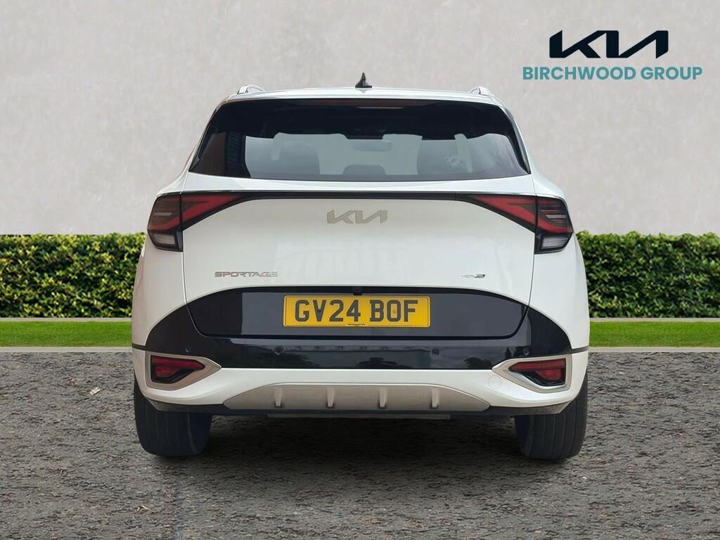 Kia Sportage 1.6T Gdi 157 48V Isg Gt-line White #4