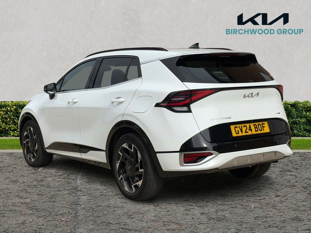 Kia Sportage 1.6T Gdi 157 48V Isg Gt-line White #5