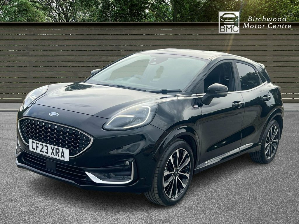 Ford Puma 1L St-line Vignale CF23XRA Black #2