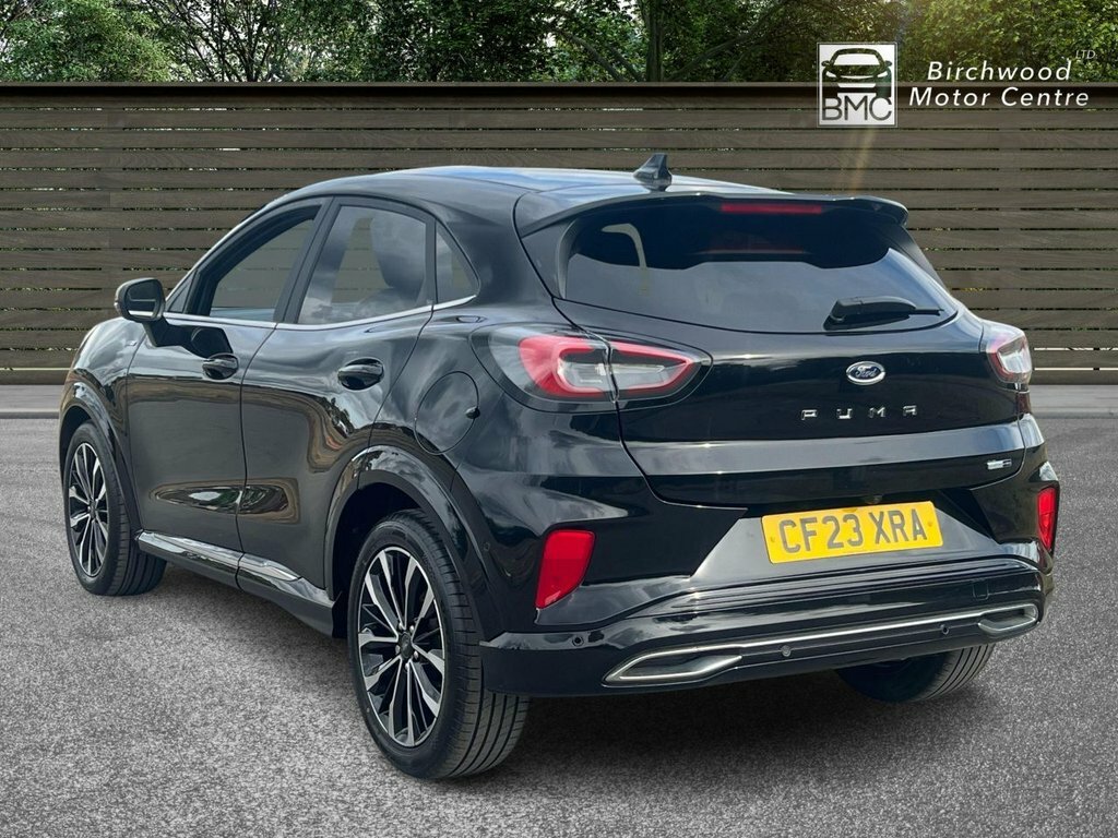Ford Puma 1L St-line Vignale CF23XRA Black #4