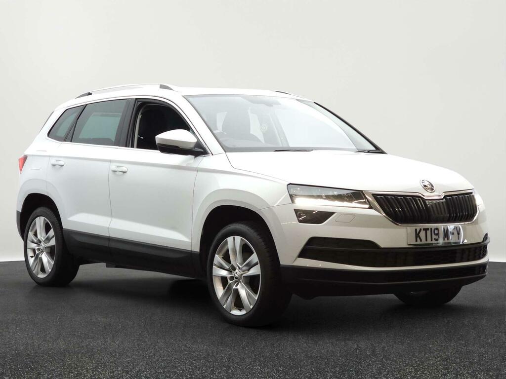 Skoda Karoq 1.0 Tsi Gpf Se L Dsg Euro 6 Ss White