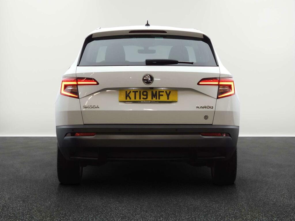 Skoda Karoq 1.0 Tsi Gpf Se L Dsg Euro 6 Ss White #4