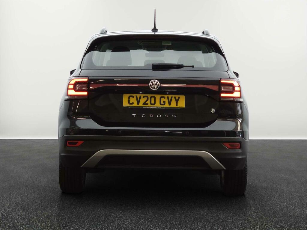 Volkswagen T-Cross Se Black #4