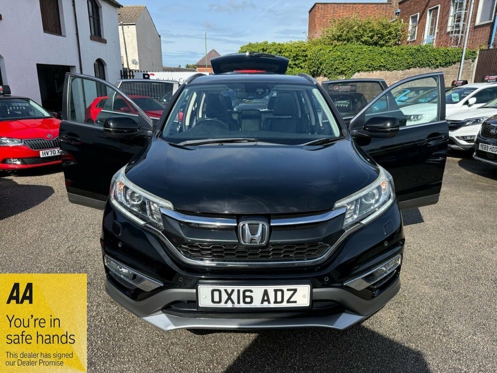 Honda Cr-V 1.6L Ex OX16ADZ Black #4