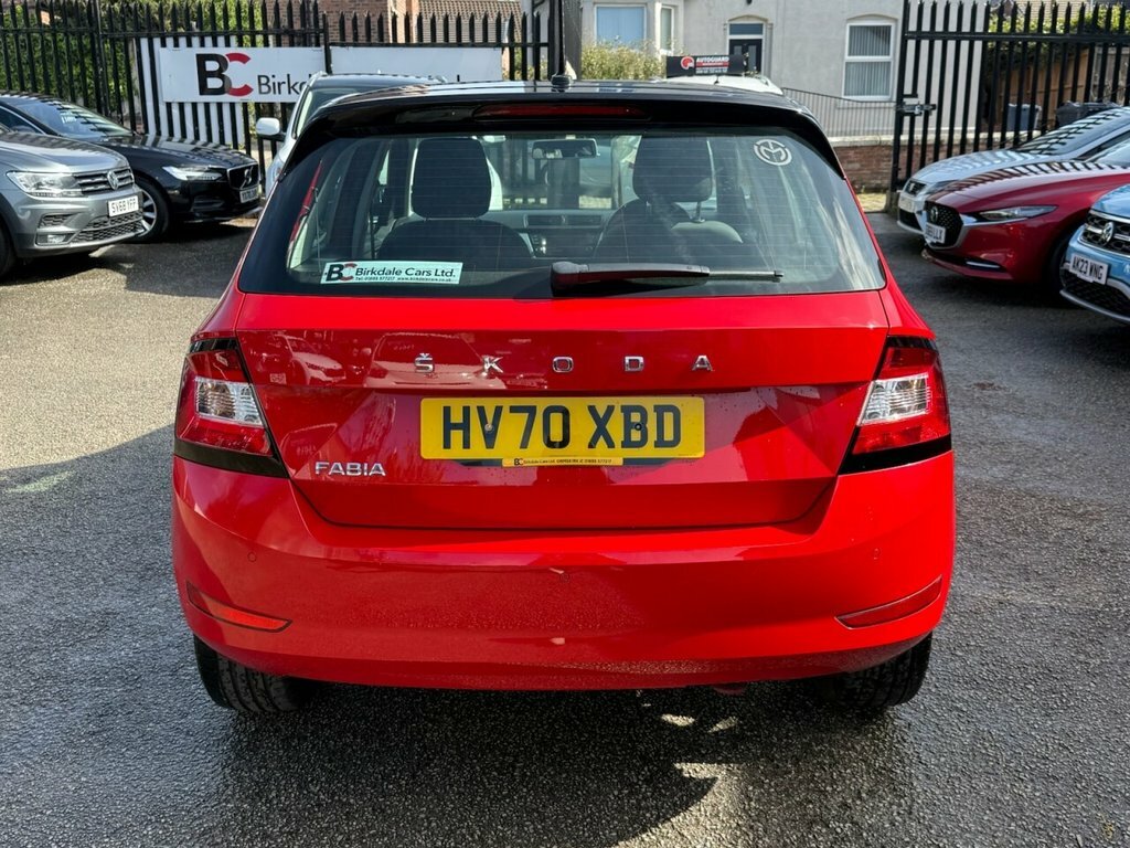 Skoda Fabia 1L Colour Edition HV70XBD Red #5