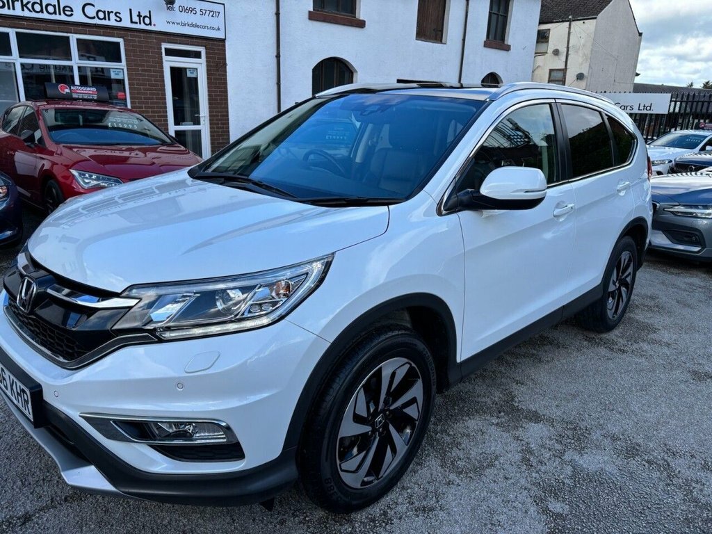 Honda Cr-V 2L Ex White #3