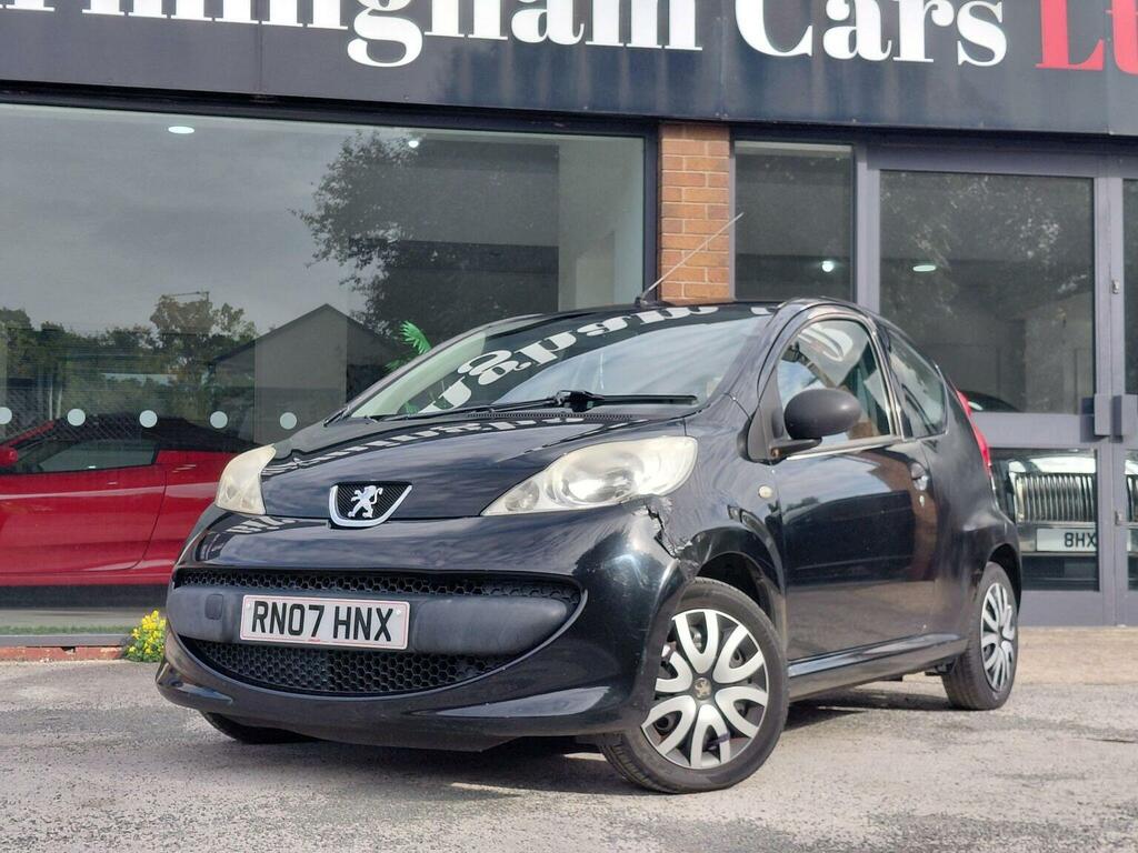 Peugeot 107 Hatchback 1.0 12V Urban Lite Euro 4 200707 Black