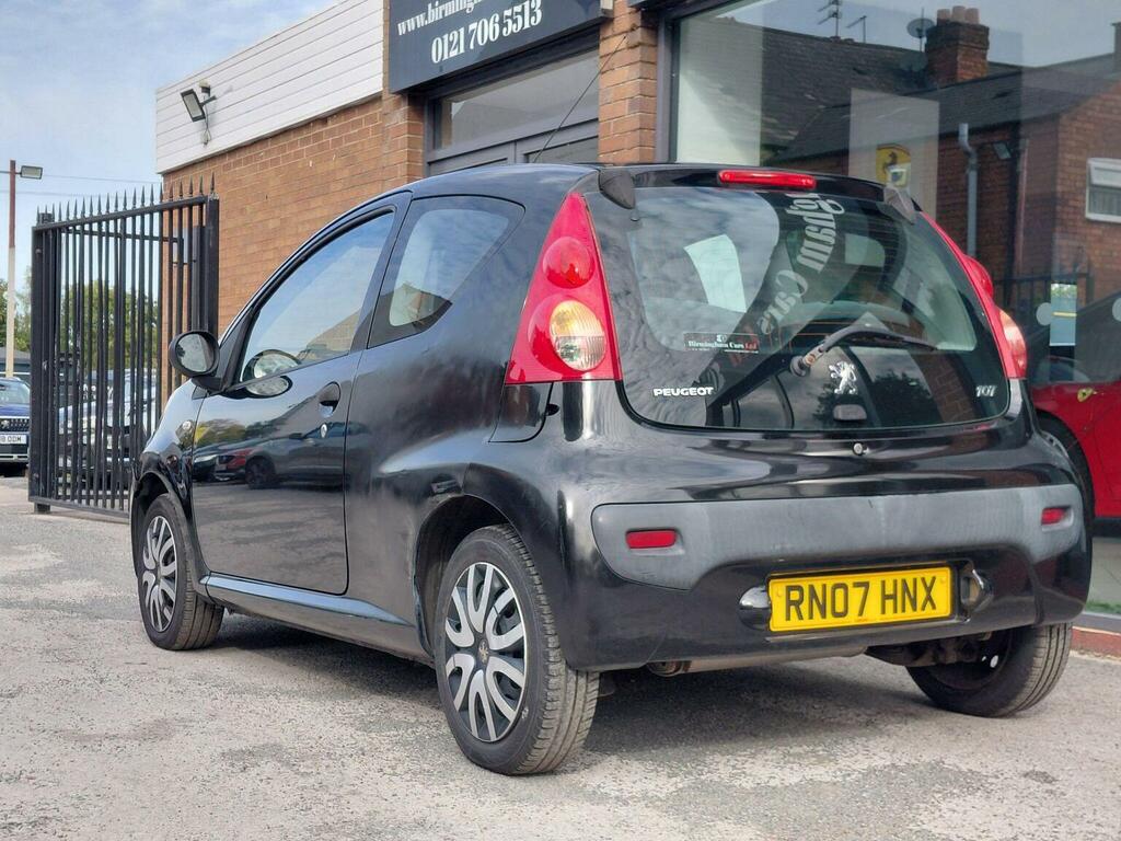 Peugeot 107 Hatchback 1.0 12V Urban Lite Euro 4 200707 Black #4