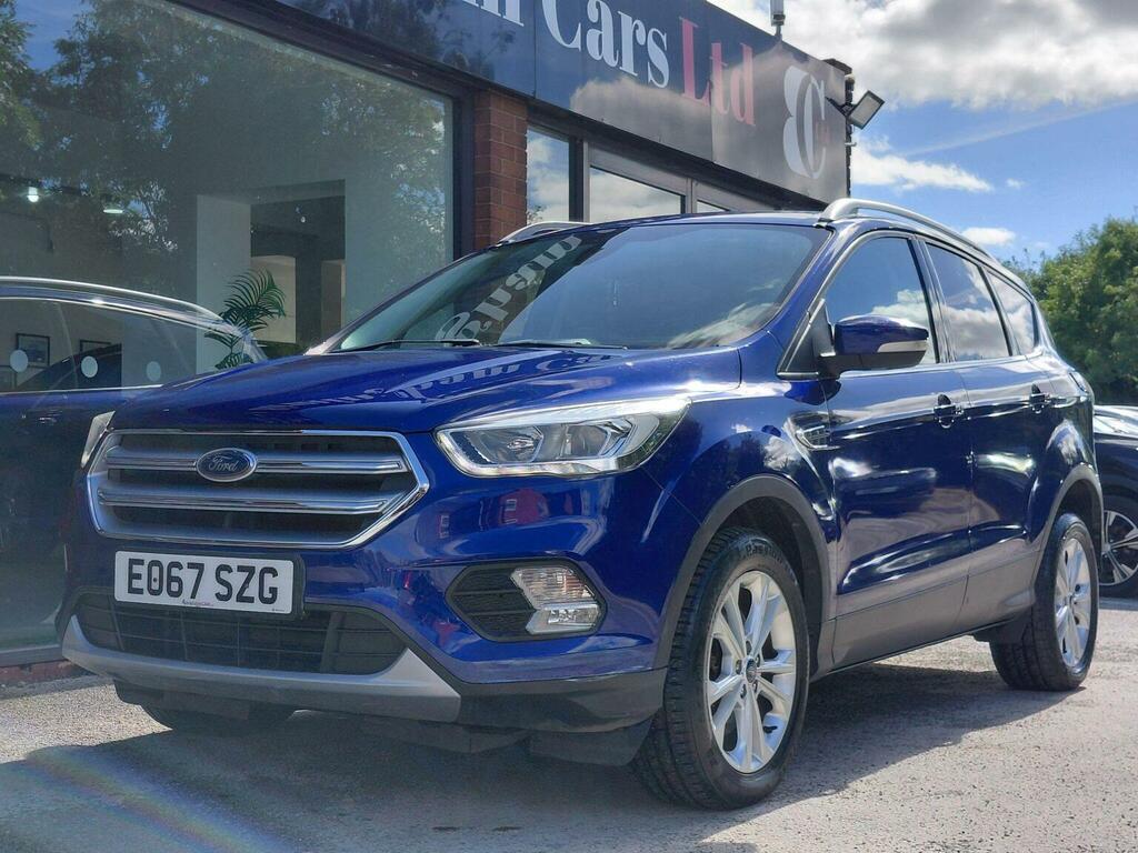 Ford Kuga 1.5 Tdci Titanium Powershift Euro 6 Ss EO67SZG Blue #4